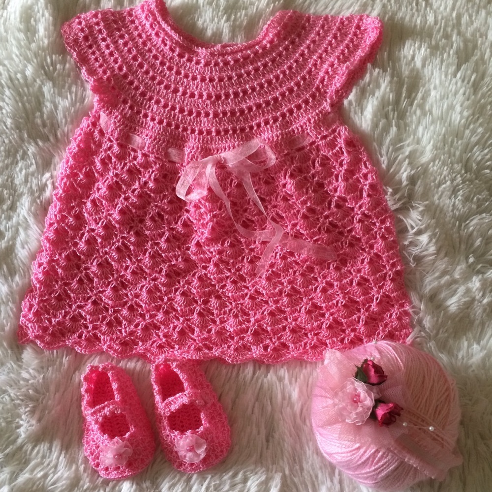 Sale!  Baby Dress Set